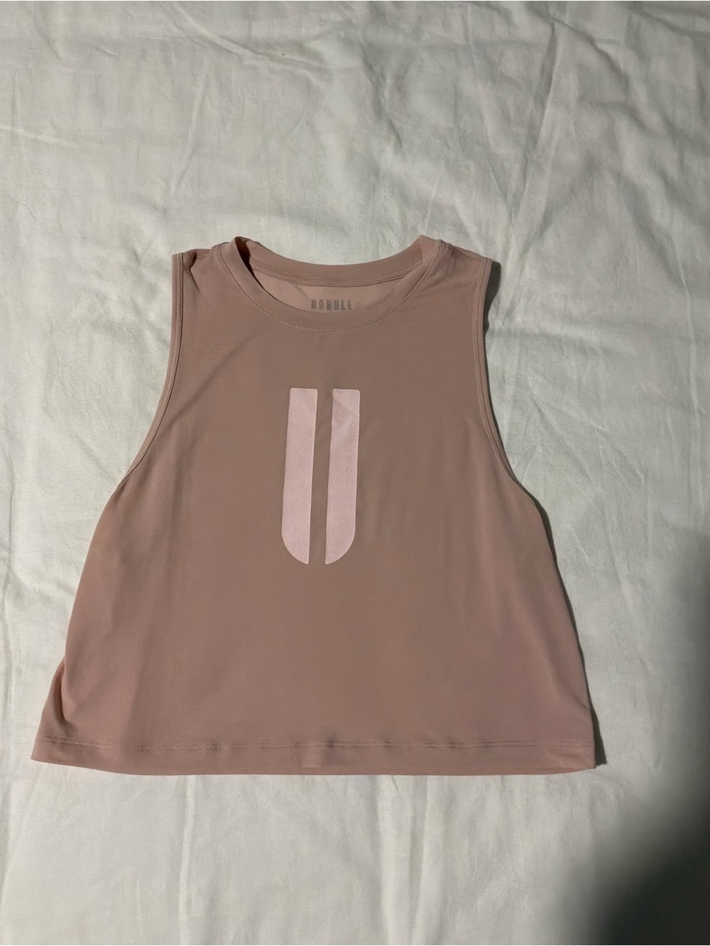 NOBULL Crop Tank Athletic Top Pink